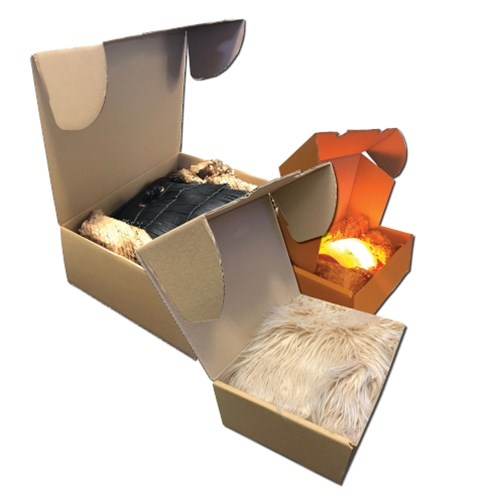 Surprise and Delight 306x236x140mm Brown Gift Box (25 Packs)